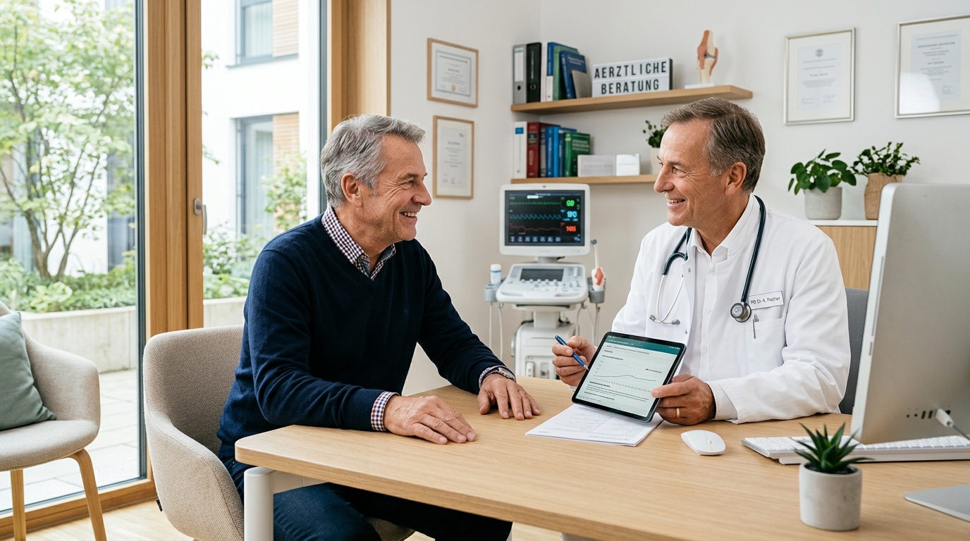 Ärztliche Beratung zur Prostatavorsorge